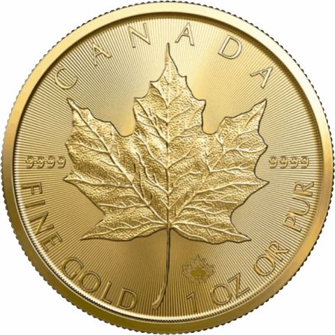 Canadian Gold Maple Leaf
