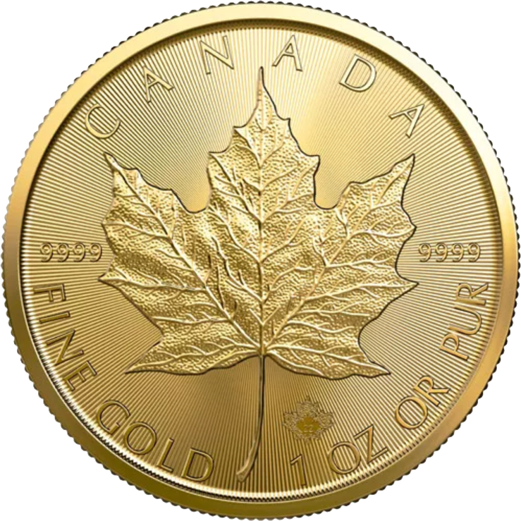 Canadian Gold Maple Leaf