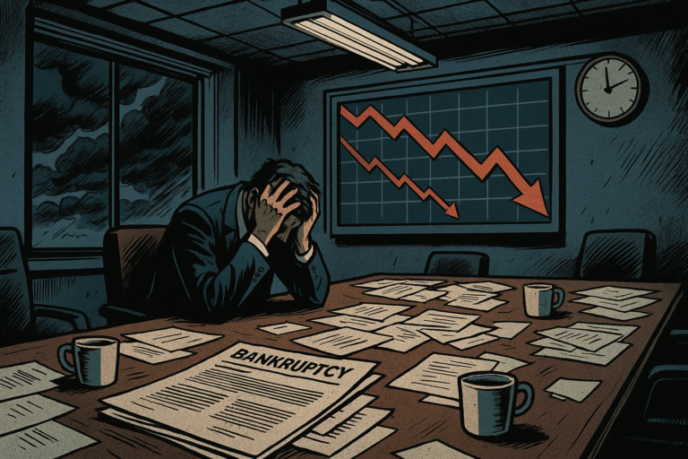 Record Corporate Bankruptcies Signal Deeper Economic Troubles Ahead