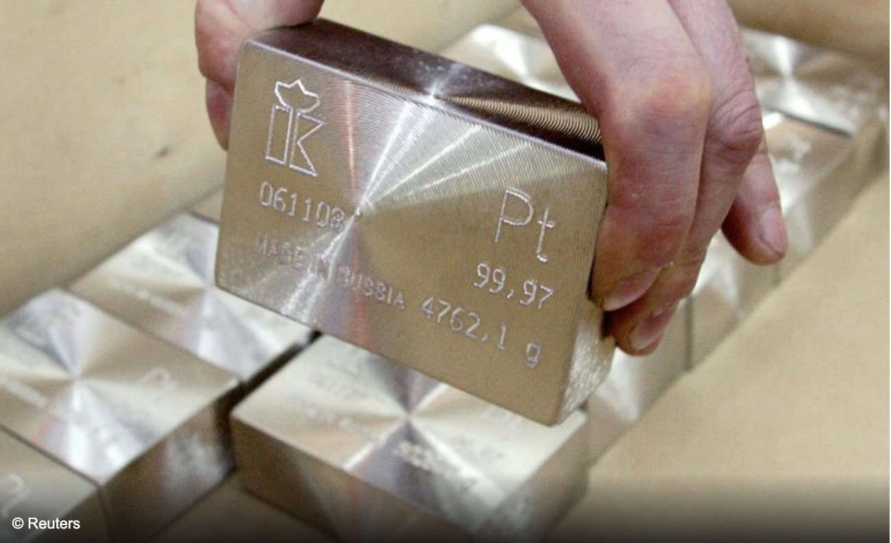 Platinum seen at $1500 by year-end amid South African power crisis – BofA