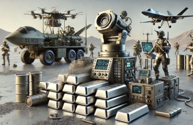Military consumption of silver could far exceed industrial demand
