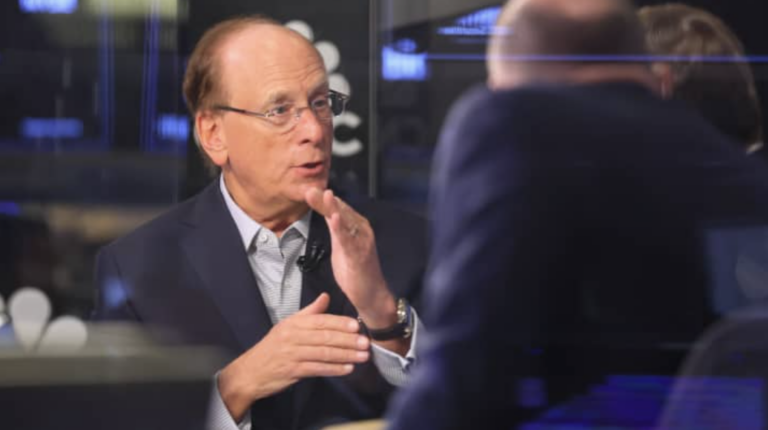 Blackrock CEO Says US May Already Be In A Recession